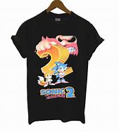 Image result for Sonic the Hedgehog T-shirt