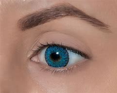 Image result for blue contact lens