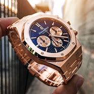 Image result for Blue and Rose Gold Watches for Men