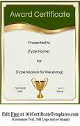 Image result for Free Printable Achievement Certificate Template