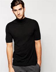 Image result for Black Turtleneck Shirt