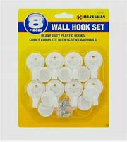 Image result for Plastic Wall Hooks