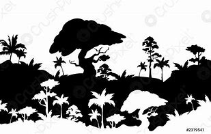 Image result for Jungle Vine Silhouette