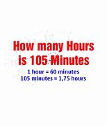 Image result for How Long Is 105 Mins
