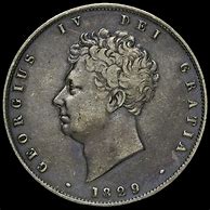 Image result for 1829 Half Crown