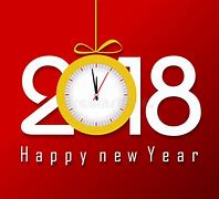 Image result for Happy New Year Clock 2018