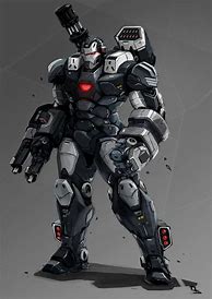 Image result for War Machine Iron Man Fusion Design