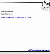 Image result for adulterino