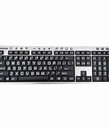 Image result for White On Black Large Print Keyboard