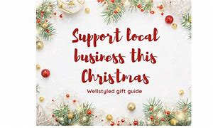 Image result for Christmas Support Local Small Business