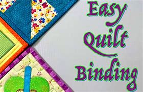 Image result for Easy Quilt Binding Tutorial