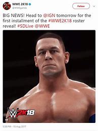 Image result for WWE 2K18 John Cena 06