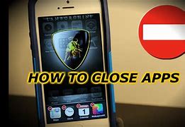Image result for iPhone 5 Close App
