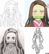 Image result for Easy Drawings of Nezuko