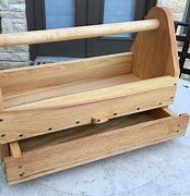 Image result for Wood Tool Box with Drawers