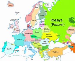 Image result for Map of Europe for Kids
