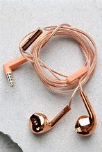 Image result for Black and Rose Gold Earbuds
