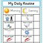 Image result for Daily Routine for Preschool