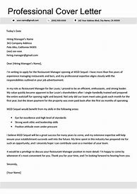 Image result for Professional Cover Letter for Job Application