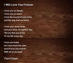 Image result for Love You Forever Poem