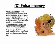Image result for False Memory Cartoon Examples