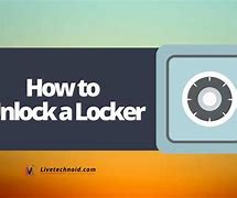 Image result for How to Unlock Locker