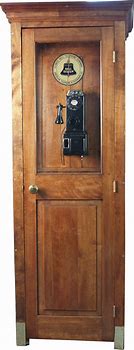 Image result for Old Glass Phone booth