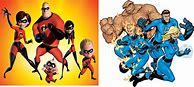 Image result for The Incredible vs Fantastic Four Logo