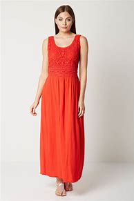 Image result for Red Cotton Maxi Dress