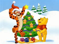 Image result for Winnie the Pooh Disney World Christmas