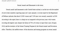 Image result for Sharp Army Essay APA Example for BLC