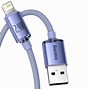 Image result for USB Lightning Cable Purple
