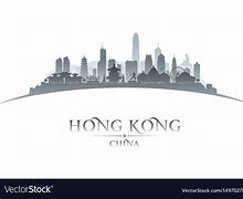 Image result for Hong Kong Skyline Silhouette