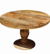 Image result for 48 Inch Round Wood Pedestal Table
