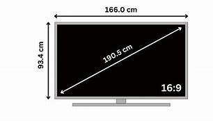 Image result for LG 75 Inch TV Dimensions