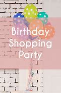 Image result for Shopping Challenge Birthday Party