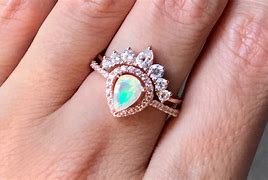 Image result for Opal Birthstone Ring