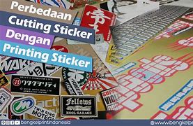 Image result for Contoh Sticker Size