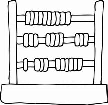 Image result for Abacus Clip Art Black and White