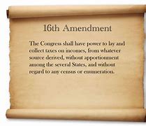 Image result for Sixteenth Amendment