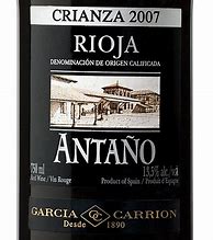 Image result for Garcia Carrion Rioja Reserva Antano