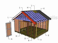 Image result for 16X16 Shed Plans