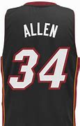 Image result for Ray Allen Miami Heat Jersey