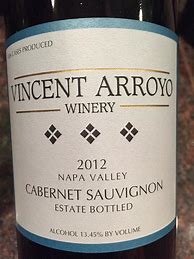 Image result for Vincent Arroyo Cabernet Sauvignon Winemaker's Reserve
