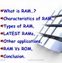 Image result for Uses of Ram