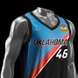 Image result for Oklahoma City Thunder Uniforms