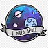 Image result for Cute Galaxy Stickers