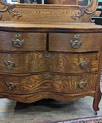 Image result for Antique Oak Dresser
