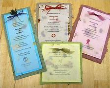 Image result for papel reciclado para invitaciones