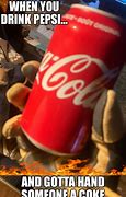 Image result for Coke vs Pepsi Meme